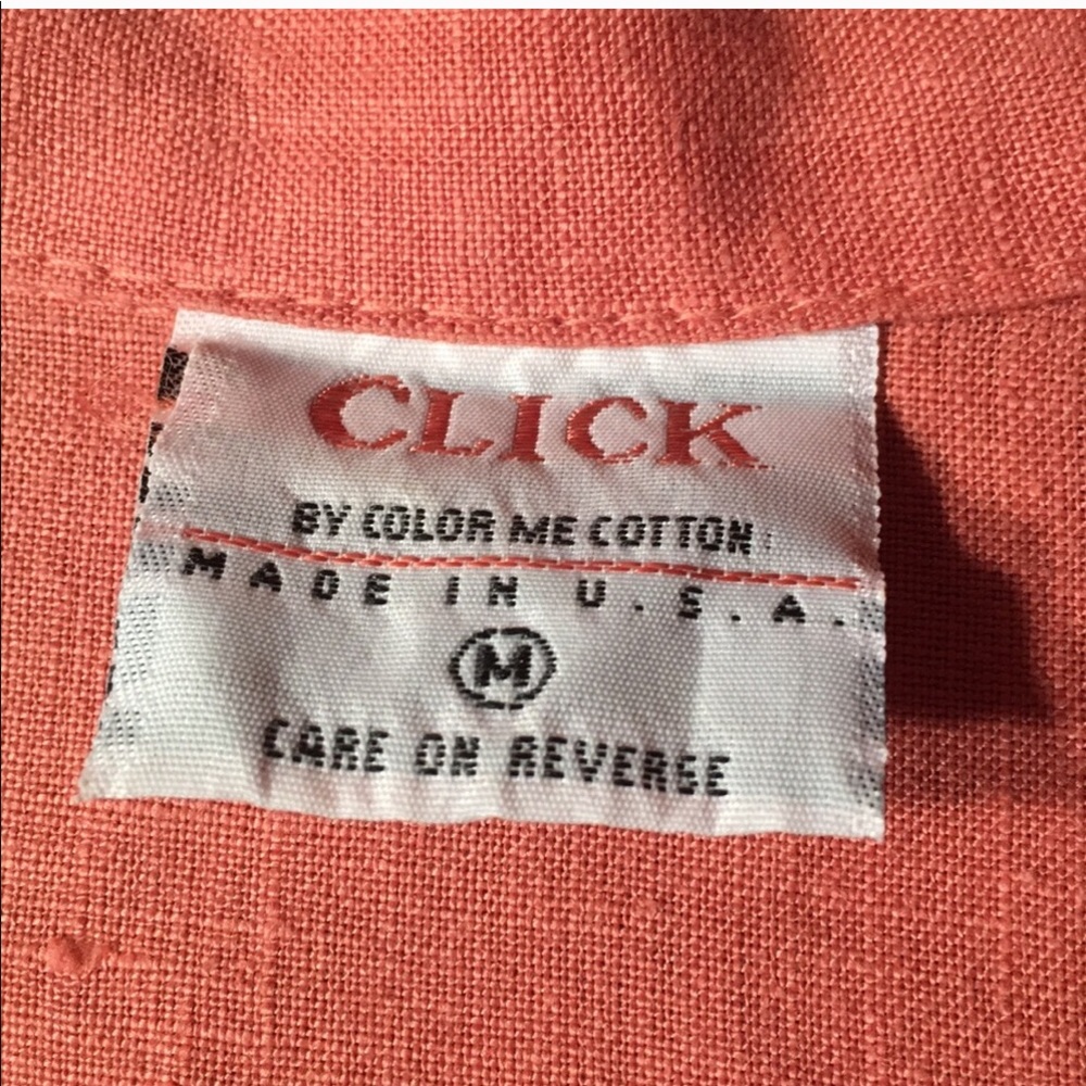 Linen Salmon Jacket - Picture 2 of 2